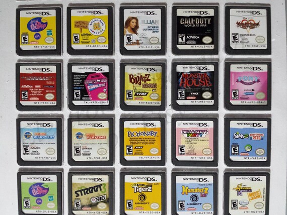Authentic Nintendo DS Games for DS / Dslite / Dsi / 3DS XL and 2DS