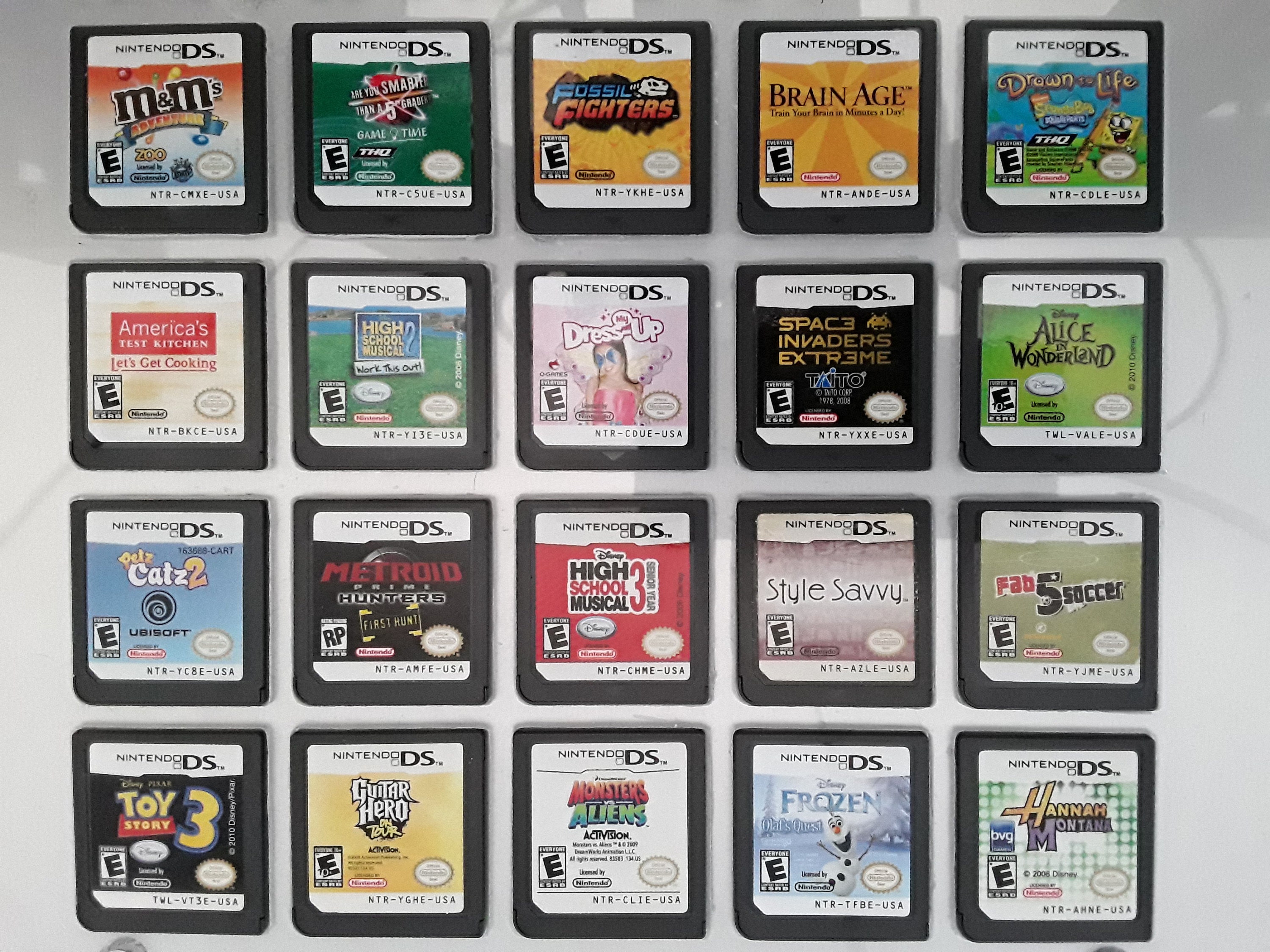 Authentic Nintendo DS Games for DS / Dslite / Dsi / 3DS XL