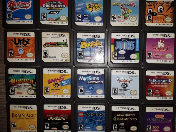 Nintendo Ds Games For Ds Dslite Dsi 3ds Xl And 2ds Etsy Finland