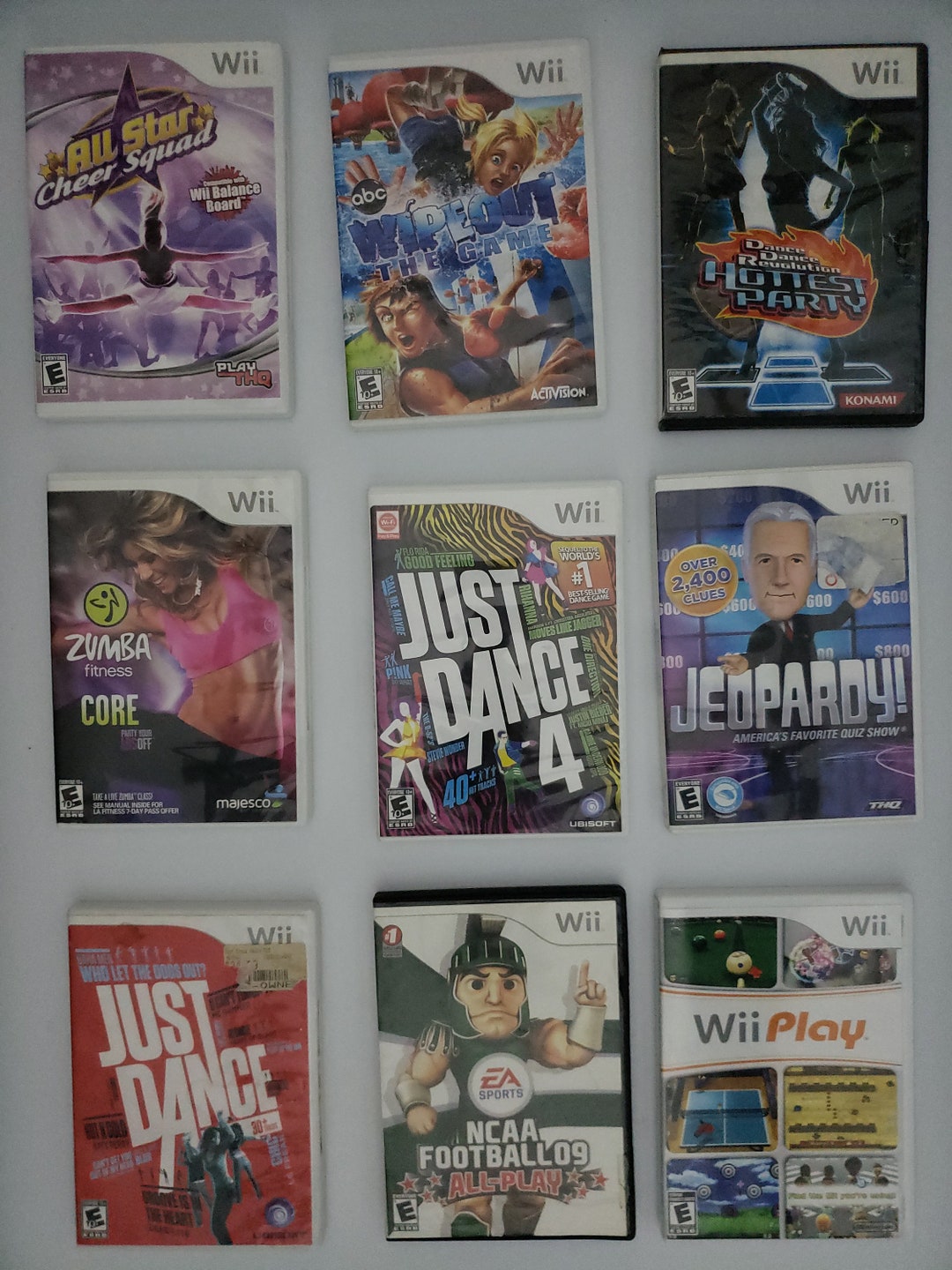 Authentic Nintendo Wii Games - Etsy