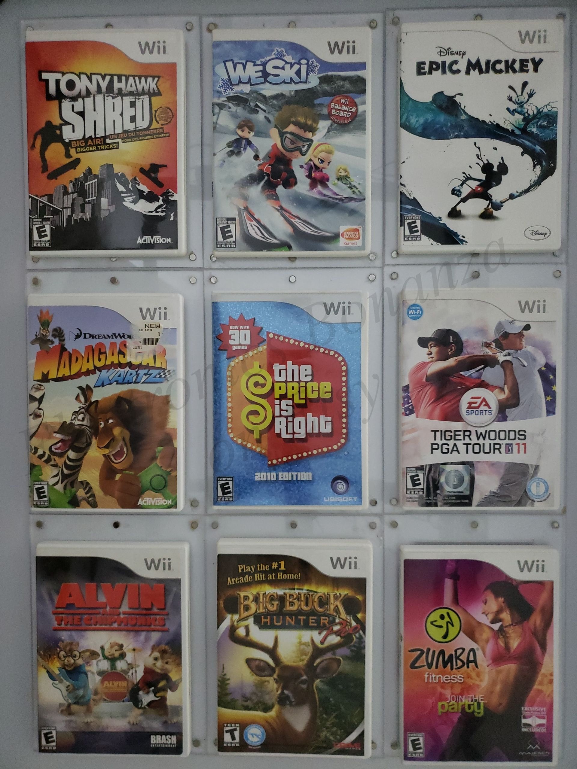 Authentic Nintendo Wii Games - Etsy Canada