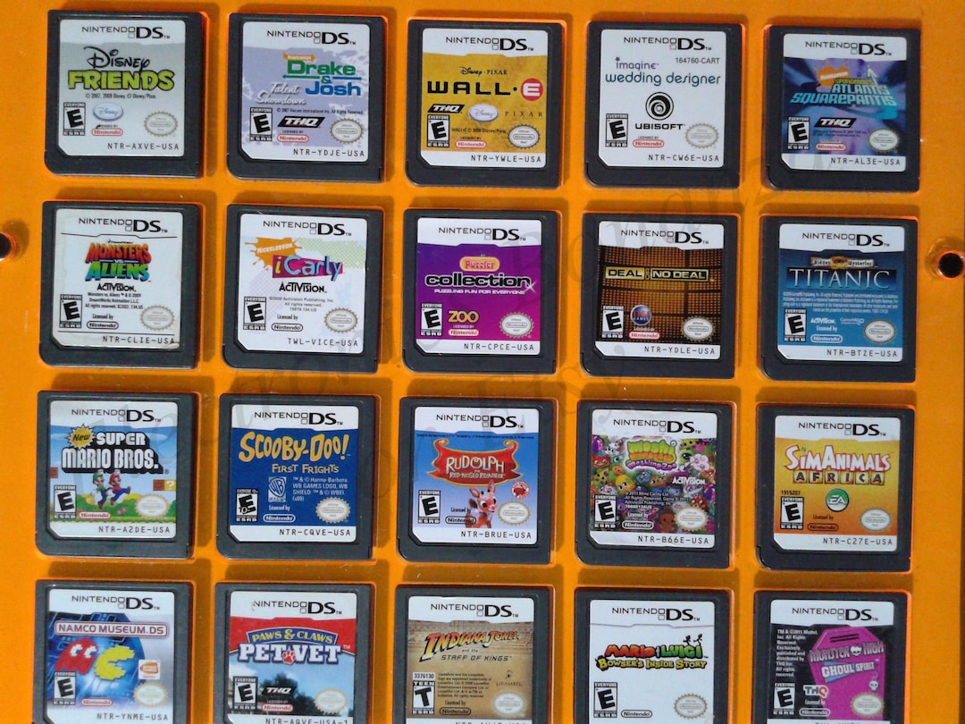 Authentic Nintendo DS Games for DS / Dslite / Dsi / 3DS XL and 2DS