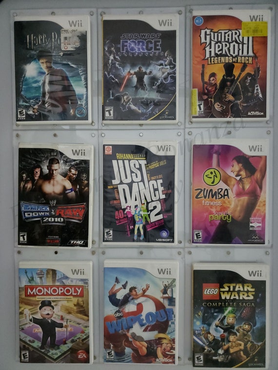 Authentic Nintendo Wii Games - Etsy