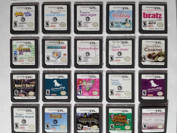 Authentic Nintendo DS Games for DS / Dslite / Dsi / 3DS XL and 2DS