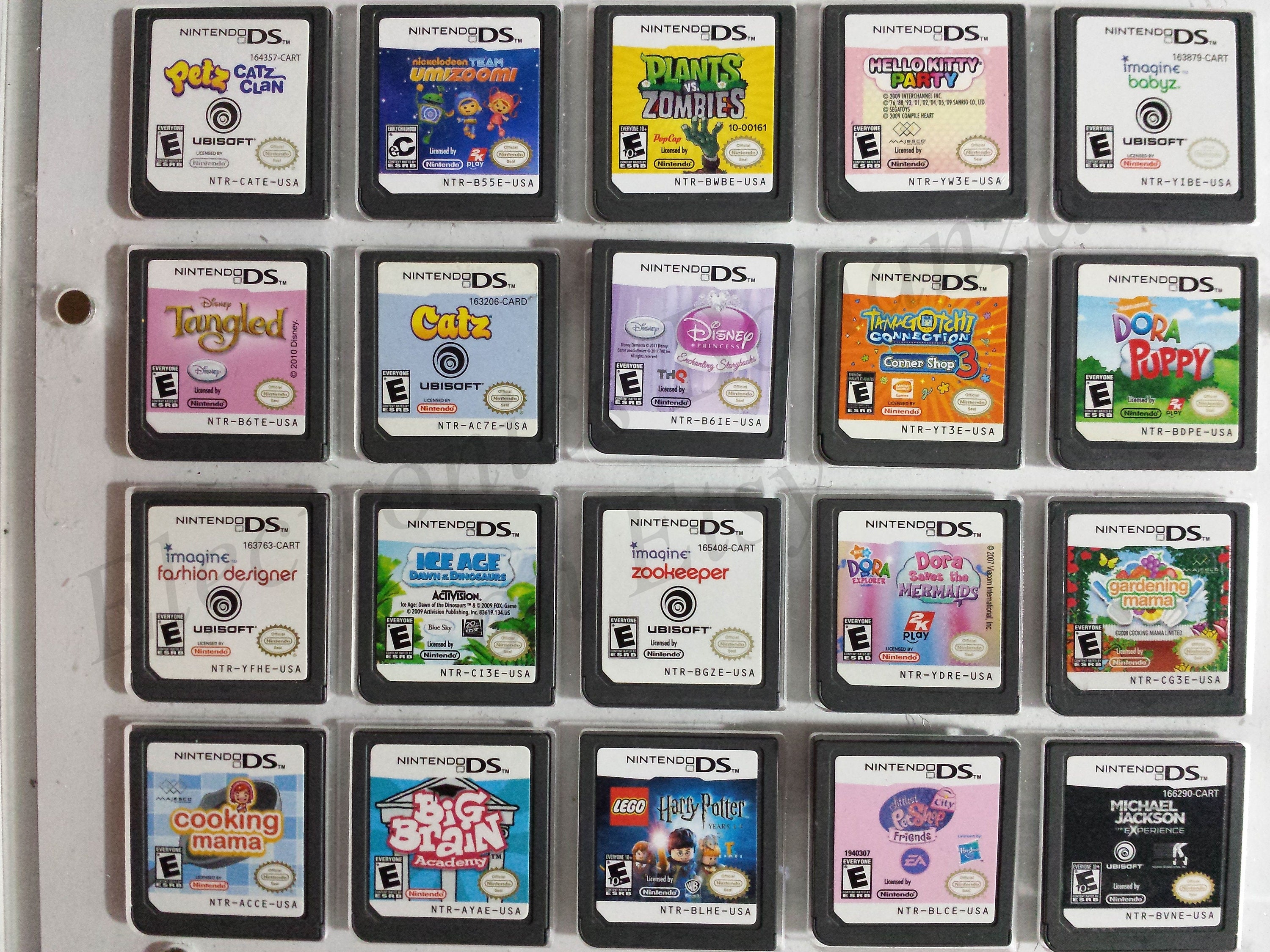 Authentic Nintendo DS Games for DS / Dslite / Dsi / 3DS XL and 2DS