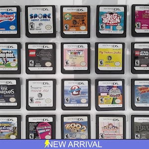 Authentic Nintendo DS Games for DS / DSLite / DSi / 3DS XL and 2DS