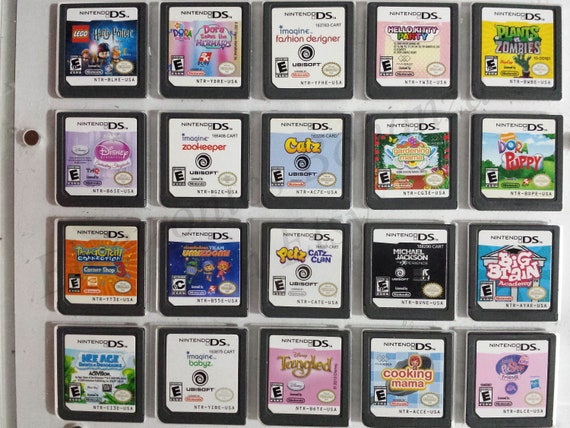 Authentic Nintendo DS Games for DS / Dslite / Dsi / 3DS XL and 2DS