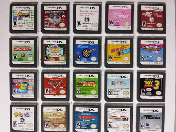 Authentic Nintendo DS Games for DS / Dslite / Dsi / 3DS XL and 2DS 