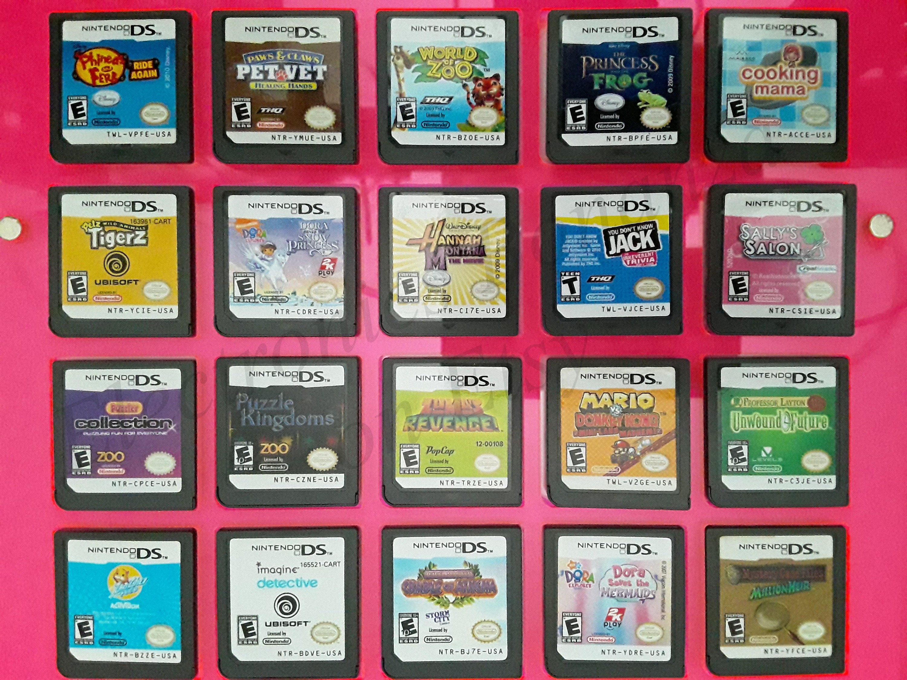 Authentic Nintendo DS Games for DS / Dslite / Dsi / 3DS XL and 2DS