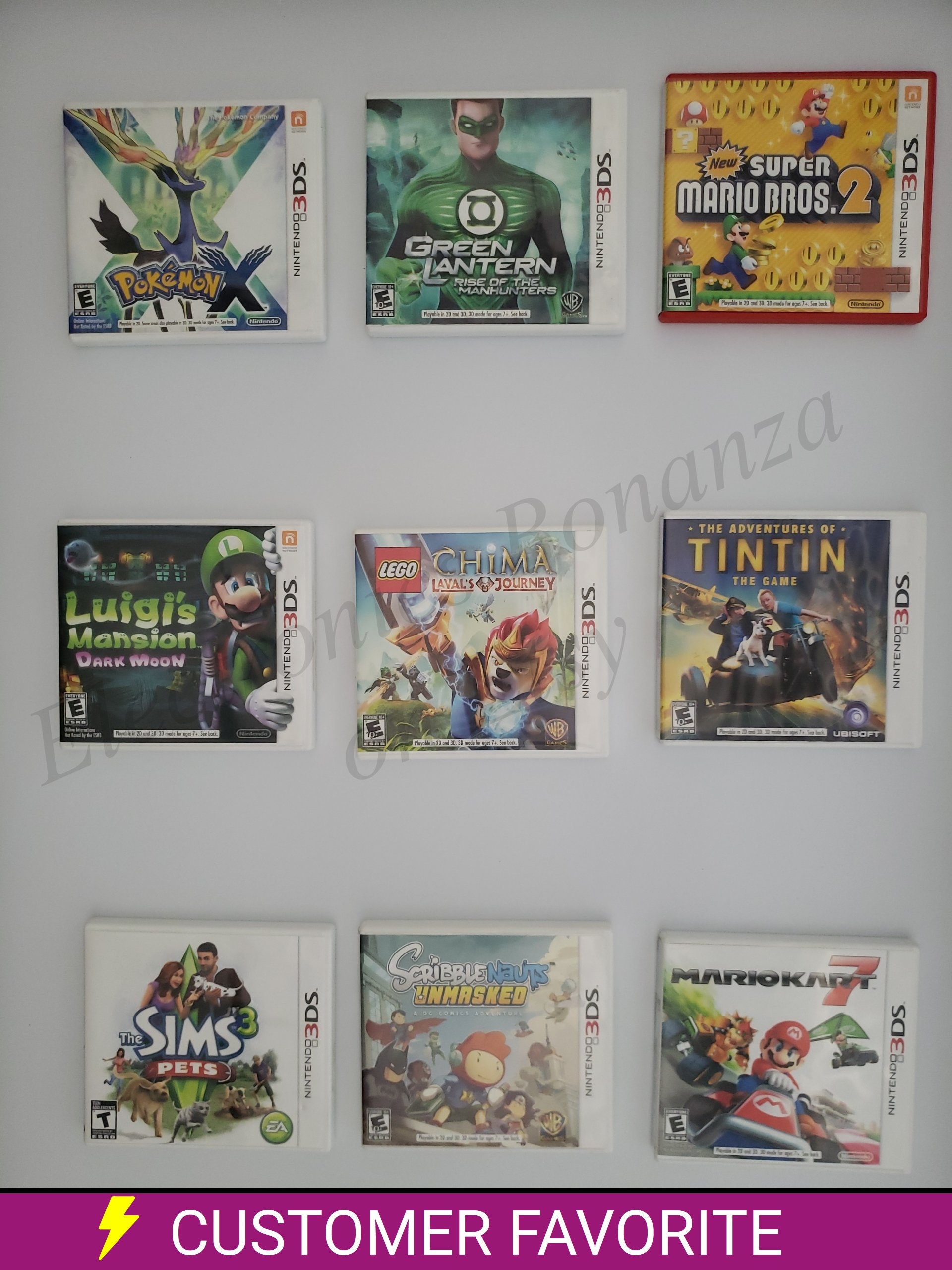 Authentic Nintendo 3DS Games - Etsy
