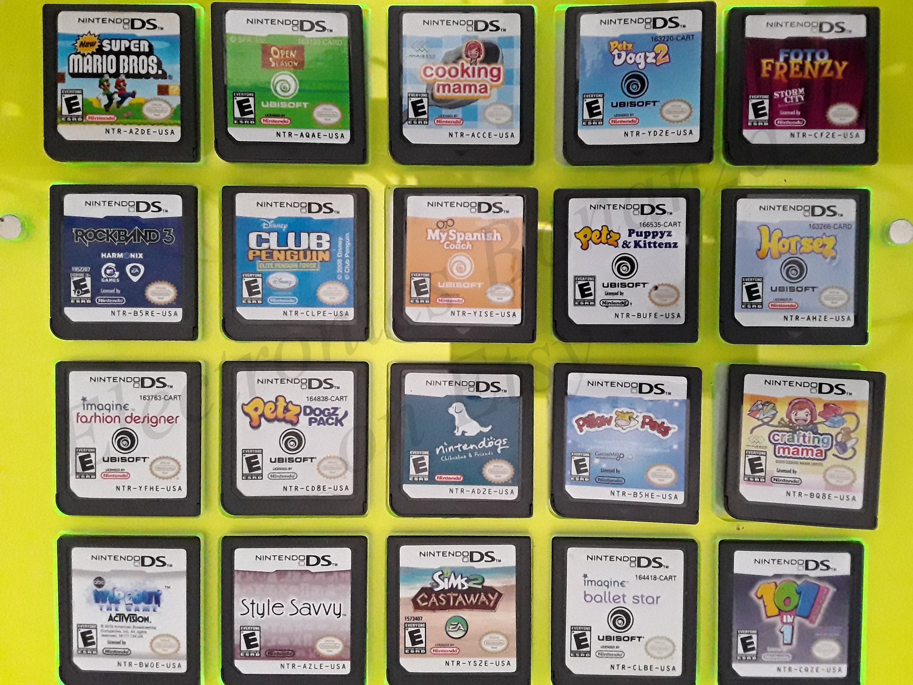 Authentic Nintendo DS Games for DS / Dslite / Dsi / 3DS XL and 2DS