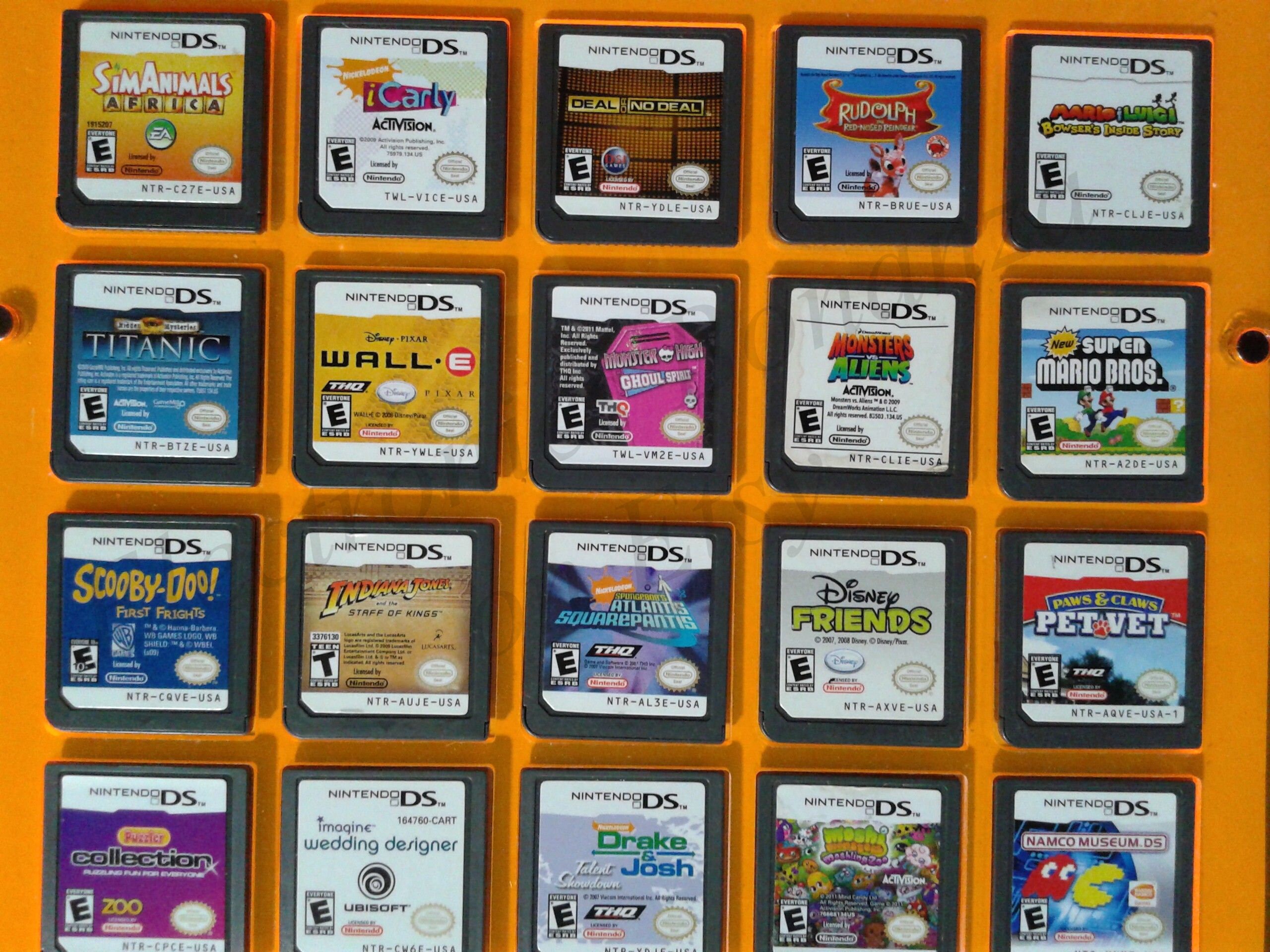 Authentic Nintendo DS Games for DS / Dslite / Dsi / 3DS XL and 2DS