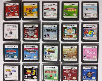 Authentic Nintendo DS Games for DS / DSLite / DSi / 3DS XL