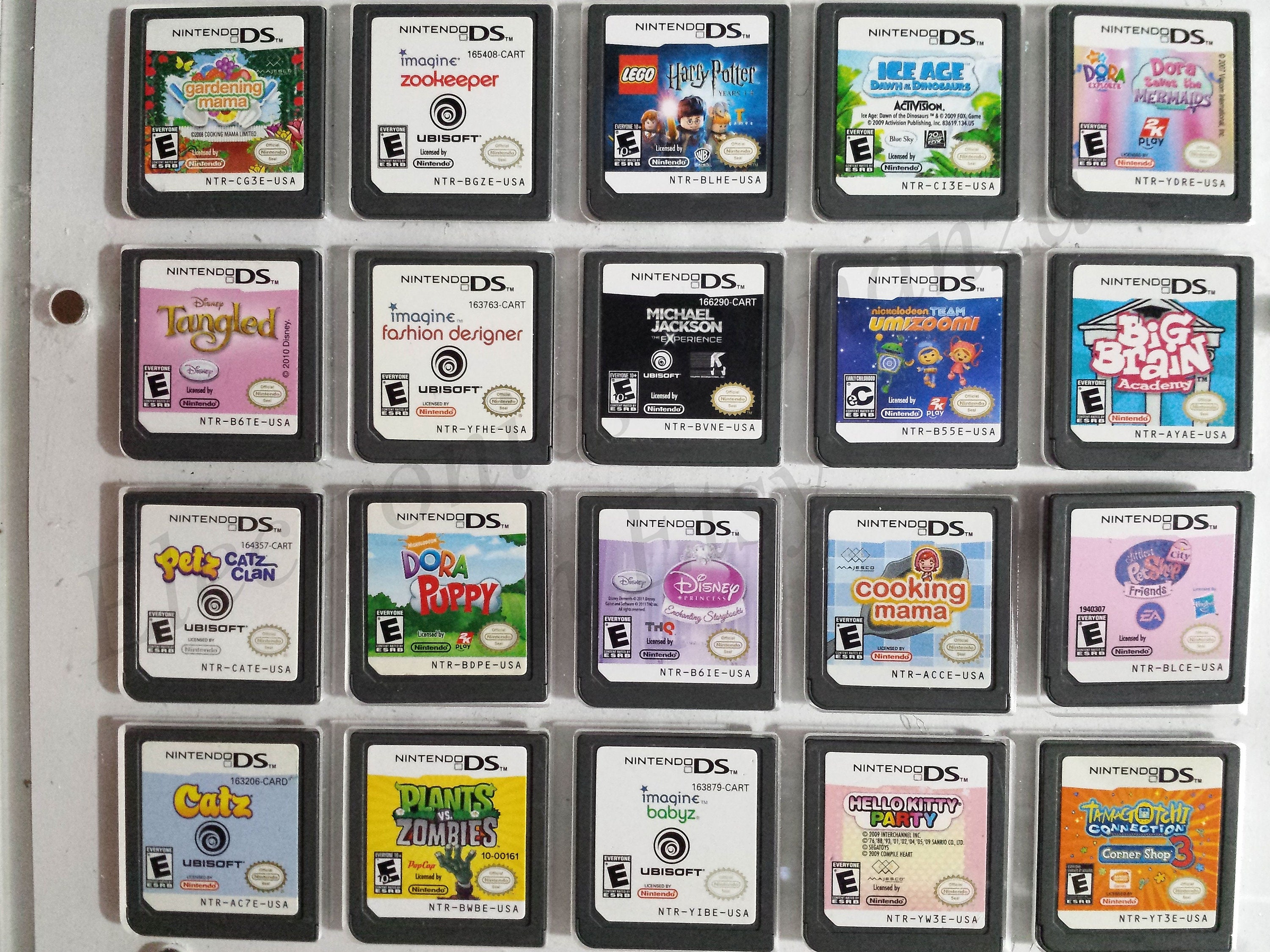 Authentic Nintendo DS Games for DS / Dslite / Dsi / 3DS XL and 2DS
