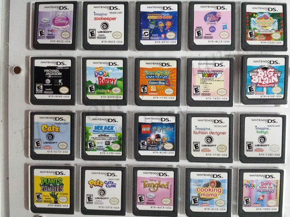 Authentic Nintendo DS Games for DS / Dslite / Dsi / 3DS XL and 2DS