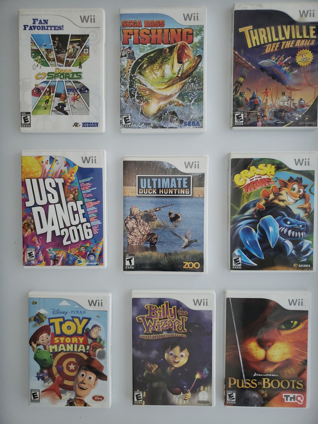 Authentic Nintendo Wii Games - Etsy