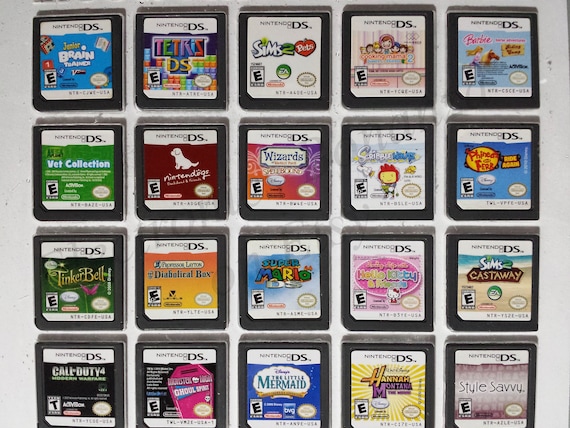 Authentic Nintendo DS Games for DS / Dslite / Dsi / 3DS XL and 