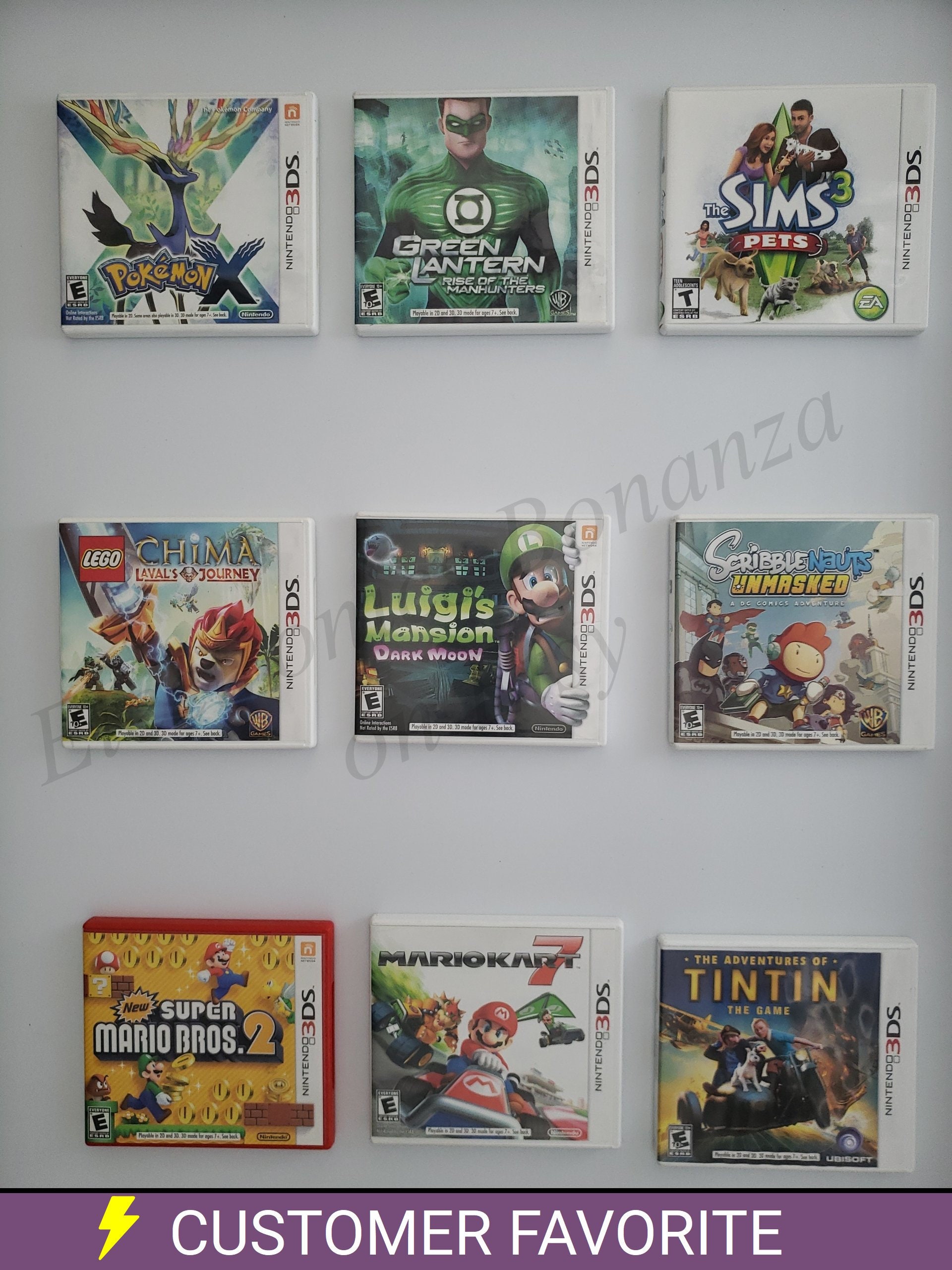 Authentic Nintendo 3DS Games - Etsy
