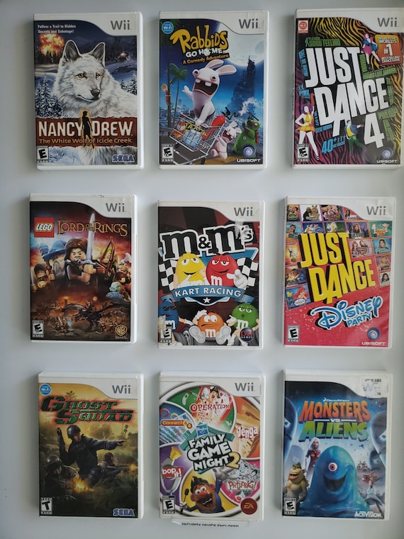 Authentic Nintendo Wii Games - Etsy
