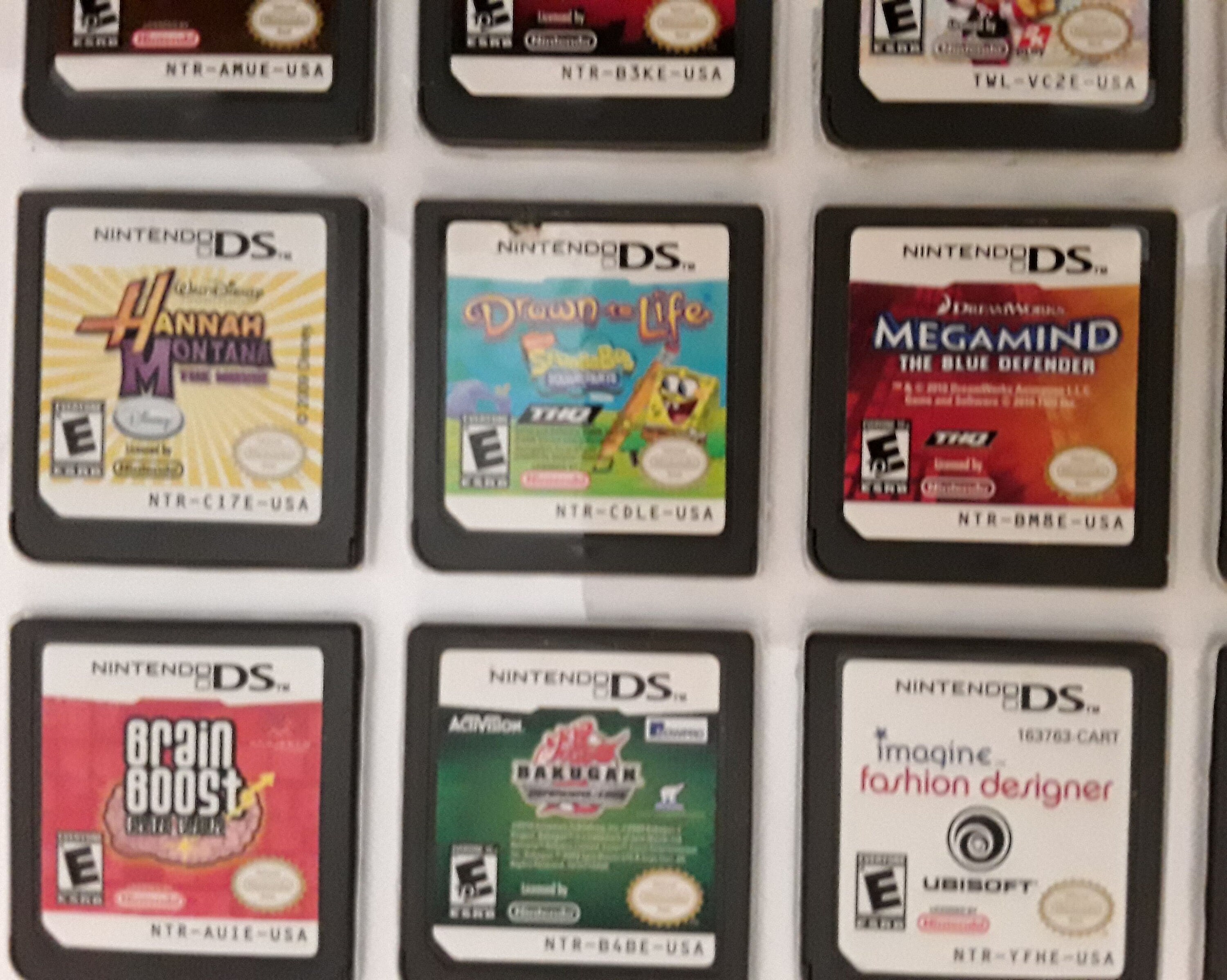 Authentic Nintendo DS Games for DS / Dslite / Dsi / 3DS XL and