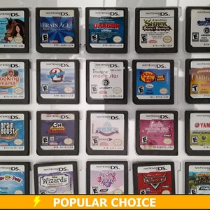 Authentic Nintendo DS Games for DS / DSLite / DSi / 3DS XL and 2DS