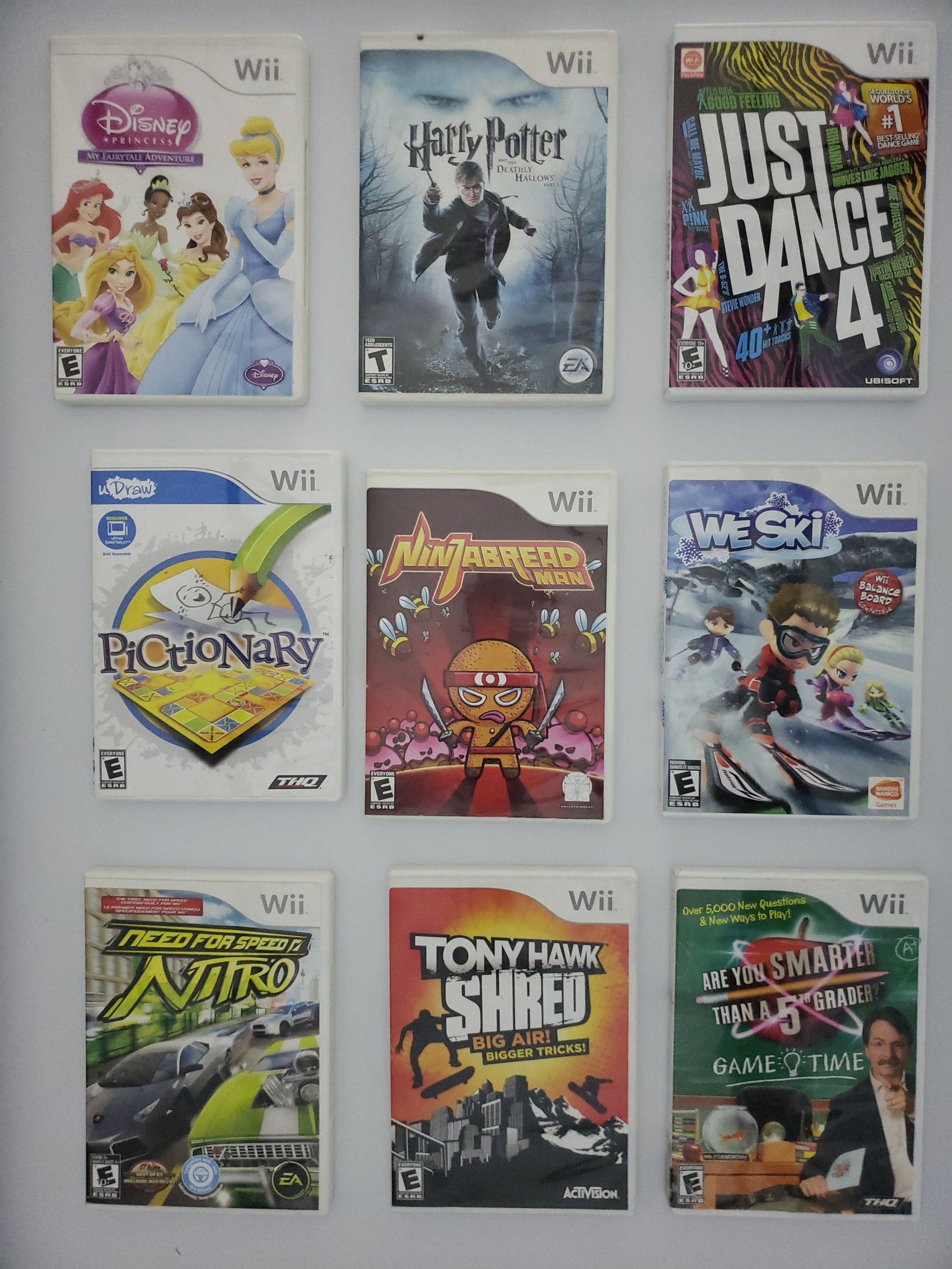 Authentic Nintendo Wii Games - Etsy