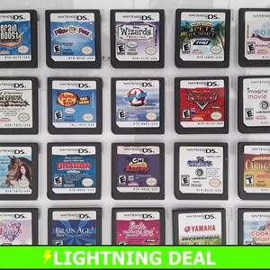 Jogos Nintendo DS autênticos para DS / DSLite / DSi / 3DS XL e 2DS