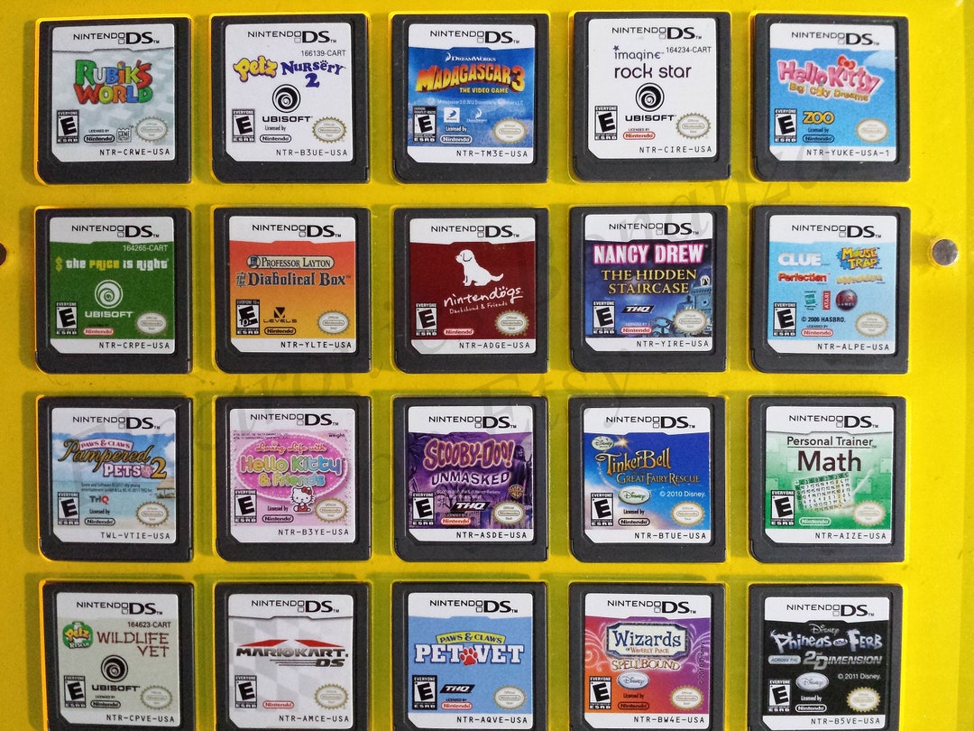 Authentic Nintendo DS Games for DS / Dslite / Dsi / 3DS XL and 2DS Etsy