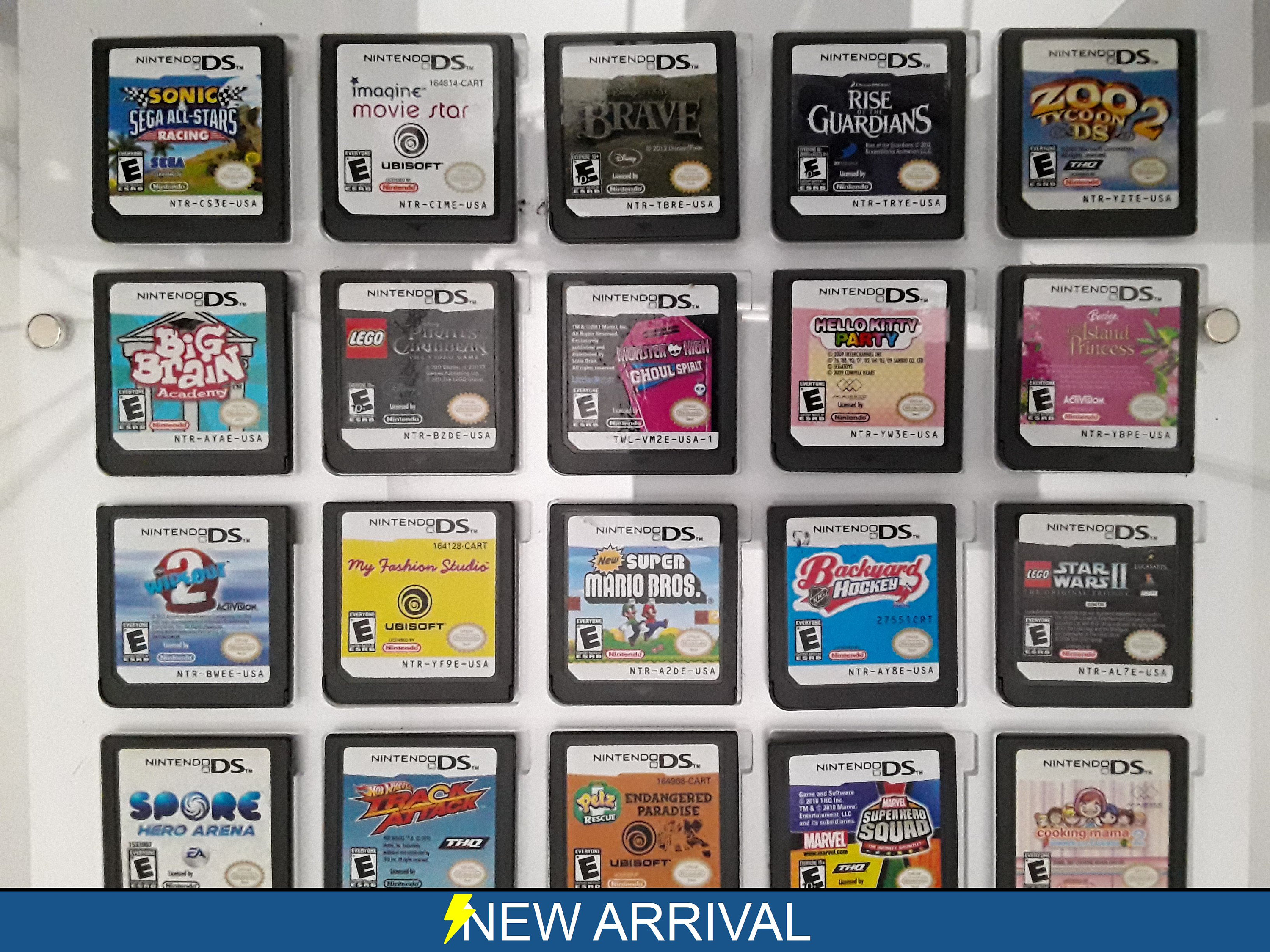 Authentic Nintendo DS Games for DS / Dslite / Dsi / 3DS XL and 2DS