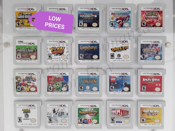Authentic Nintendo 3DS Games - Etsy