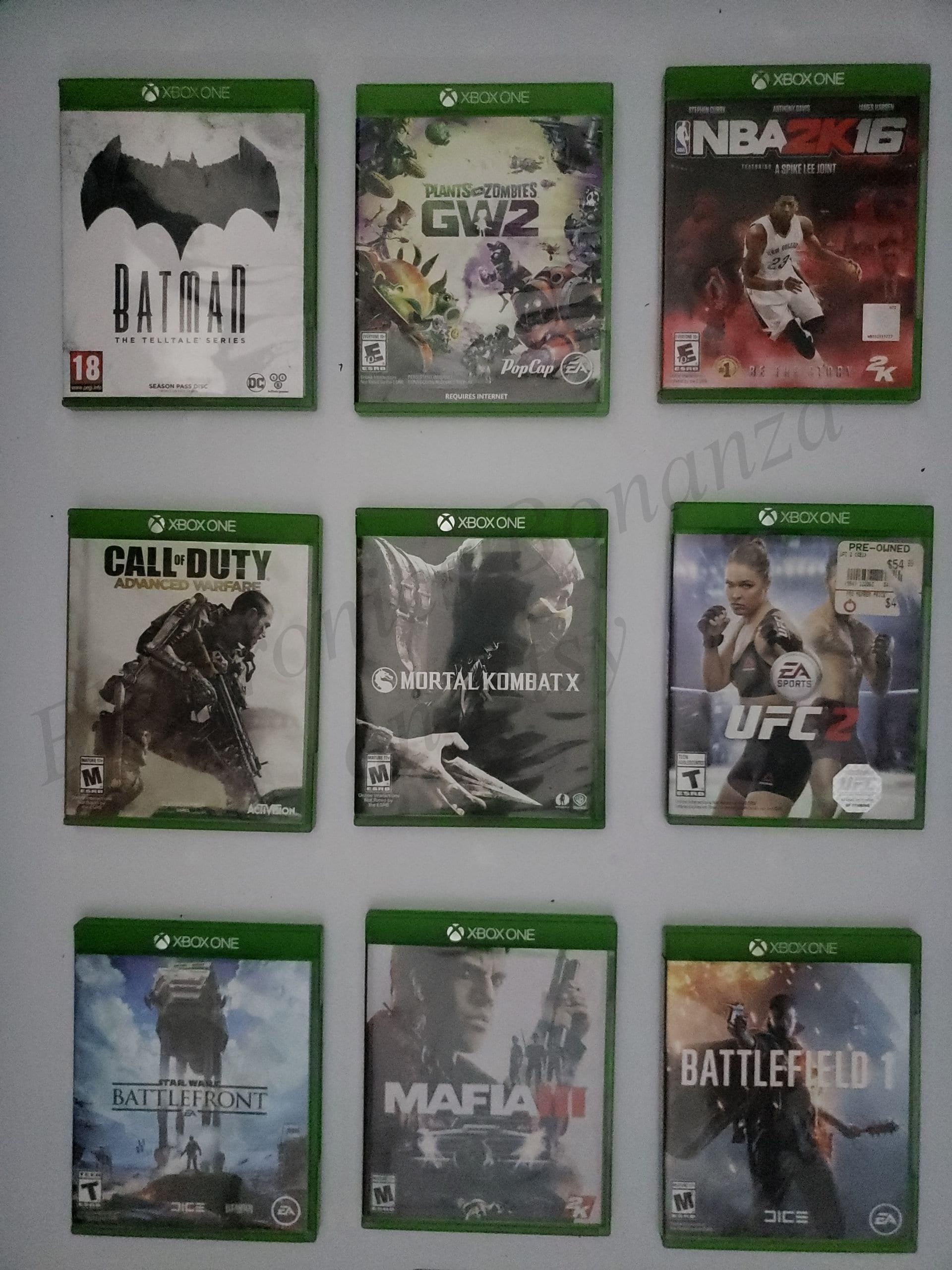 Authentic Xbox One Games - Etsy