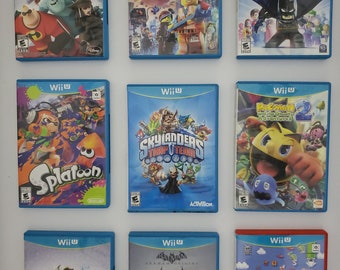 Authentic Nintendo Wii U Games