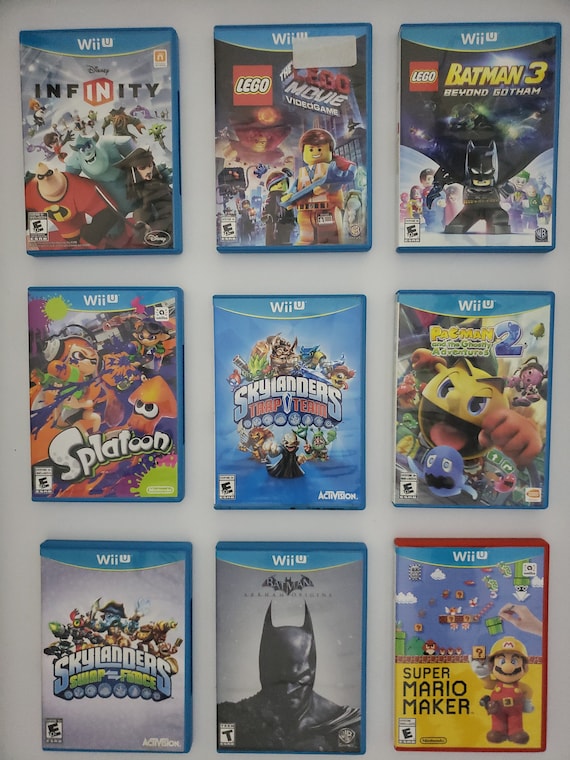 Authentic Nintendo Wii U Games - Etsy