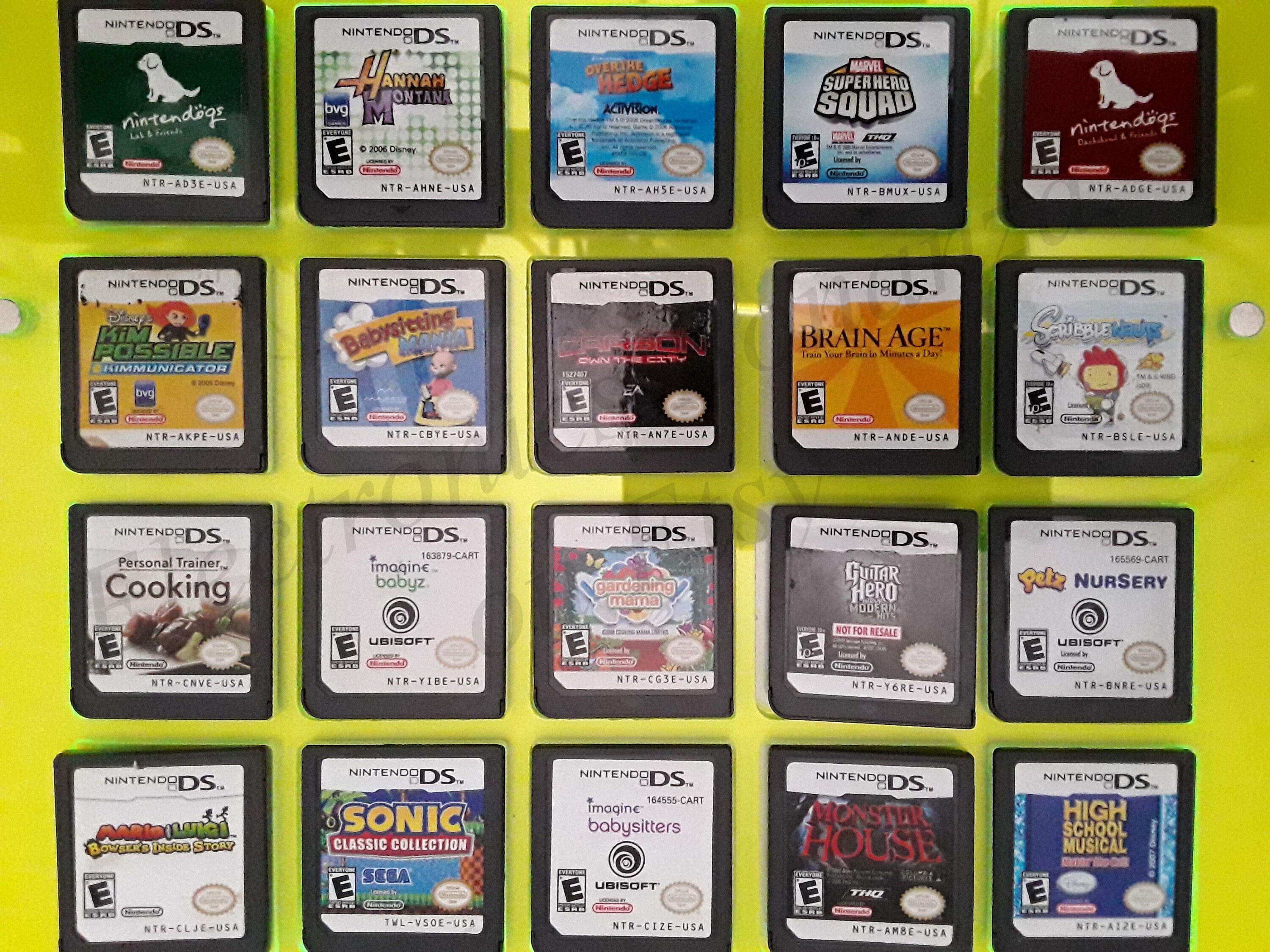 Authentic Nintendo DS Games for DS / Dslite / Dsi / 3DS XL and 2DS