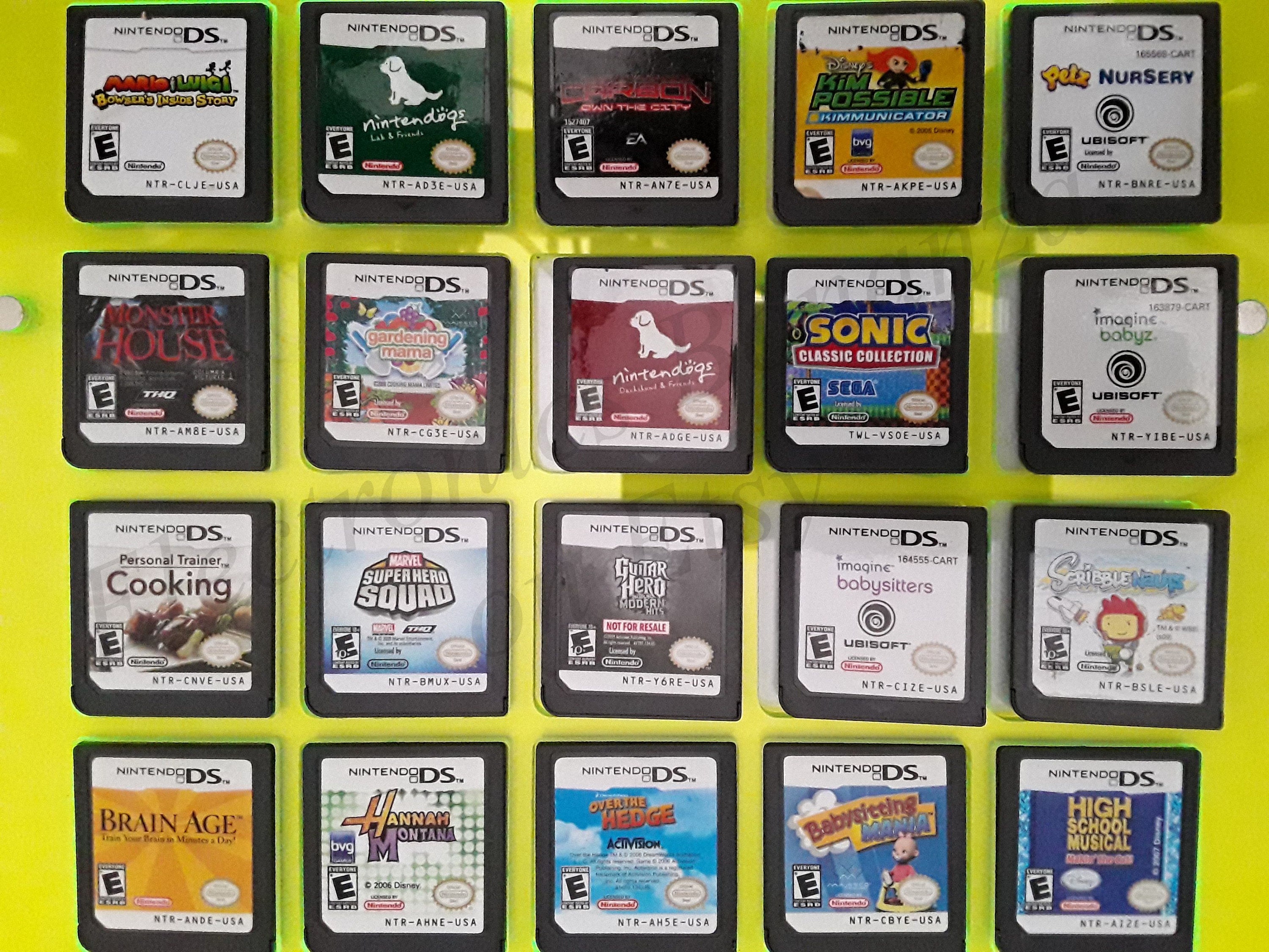 Authentic Nintendo DS Games for DS / Dslite / Dsi / 3DS XL and 2DS