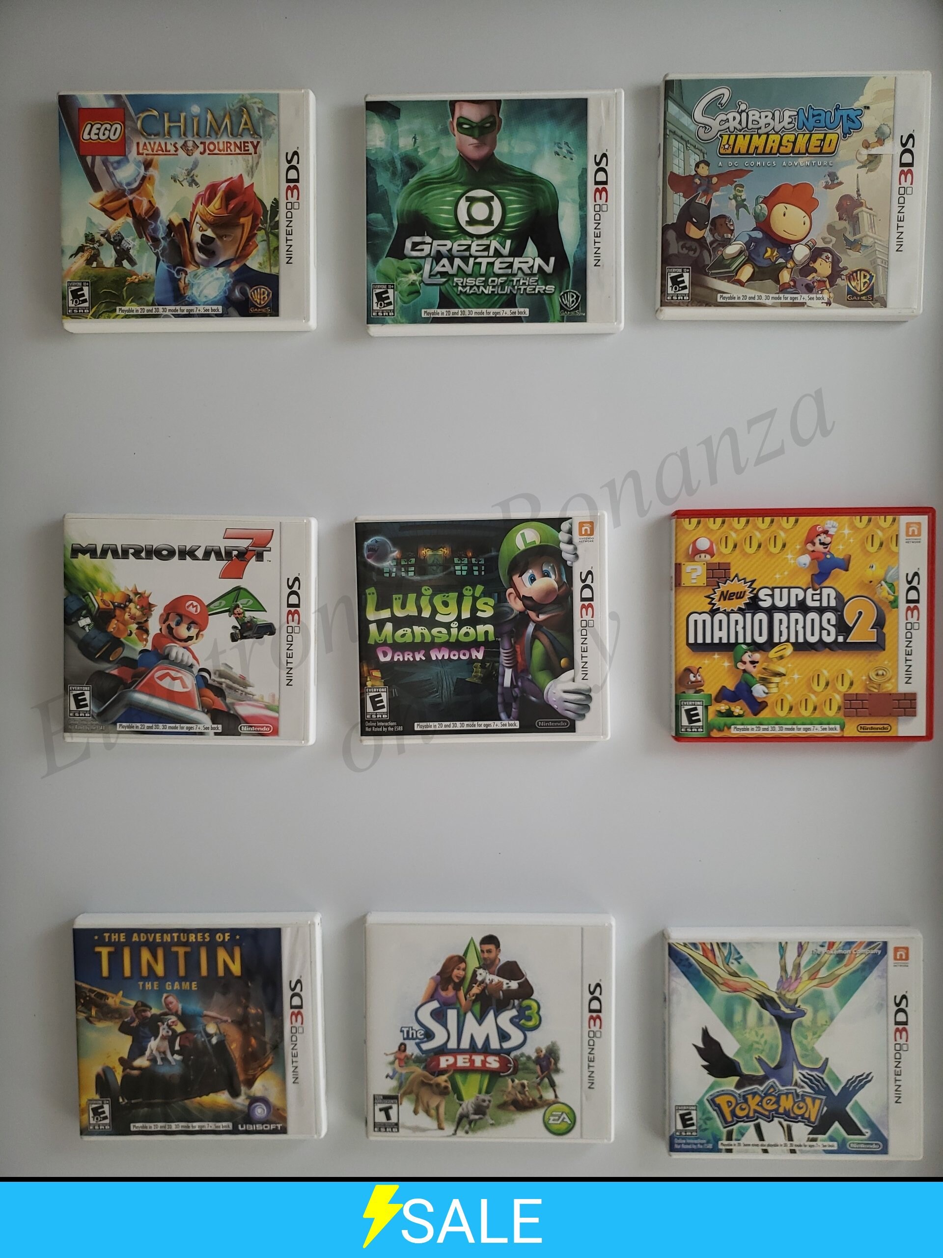 Authentic Nintendo 3DS Games - Etsy