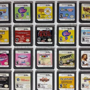 Authentic Nintendo DS Games for DS / DSLite / DSi / 3DS XL and 2DS