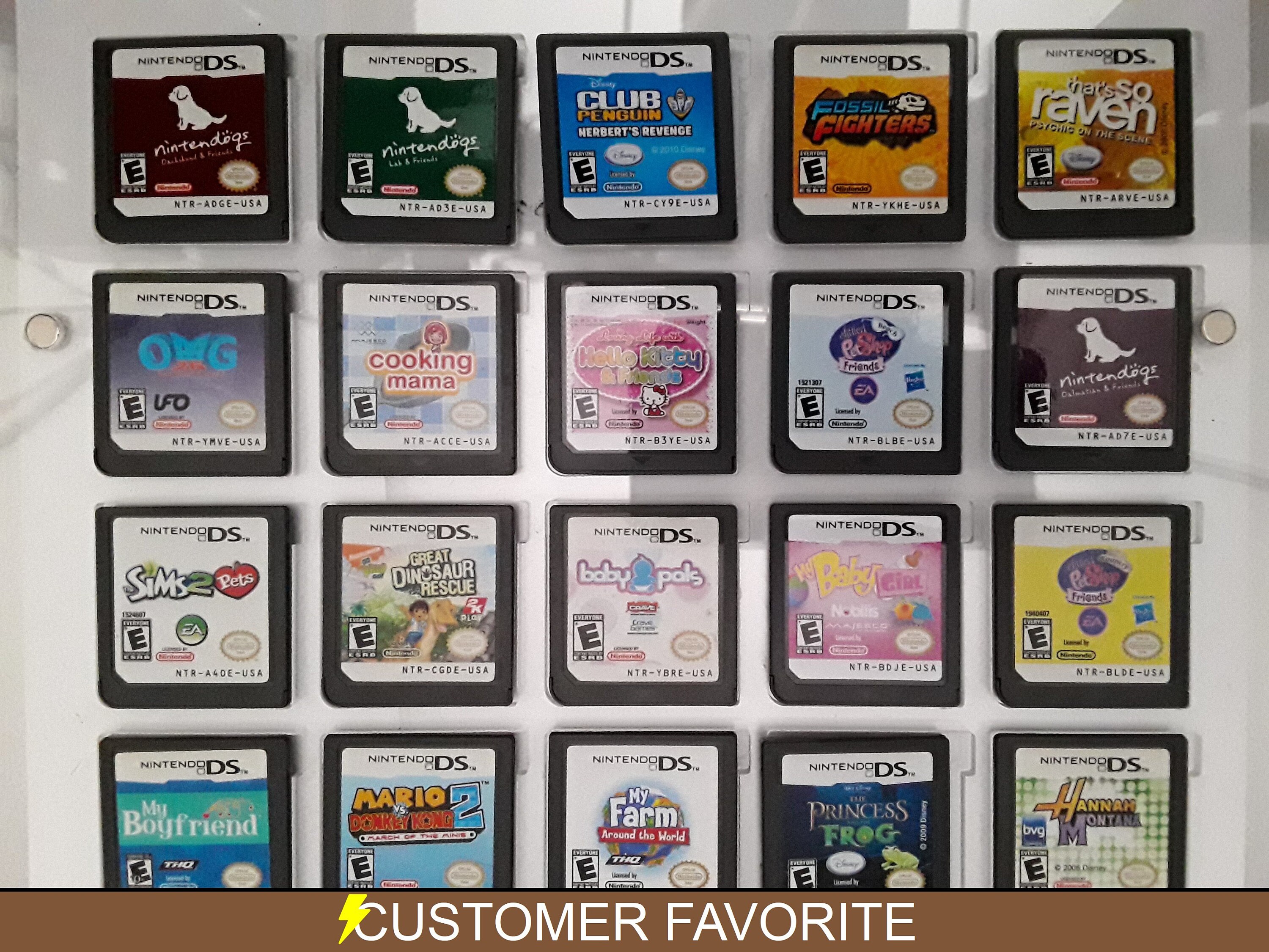 Authentic Nintendo DS Games for DS / Dslite / Dsi / 3DS XL and 2DS