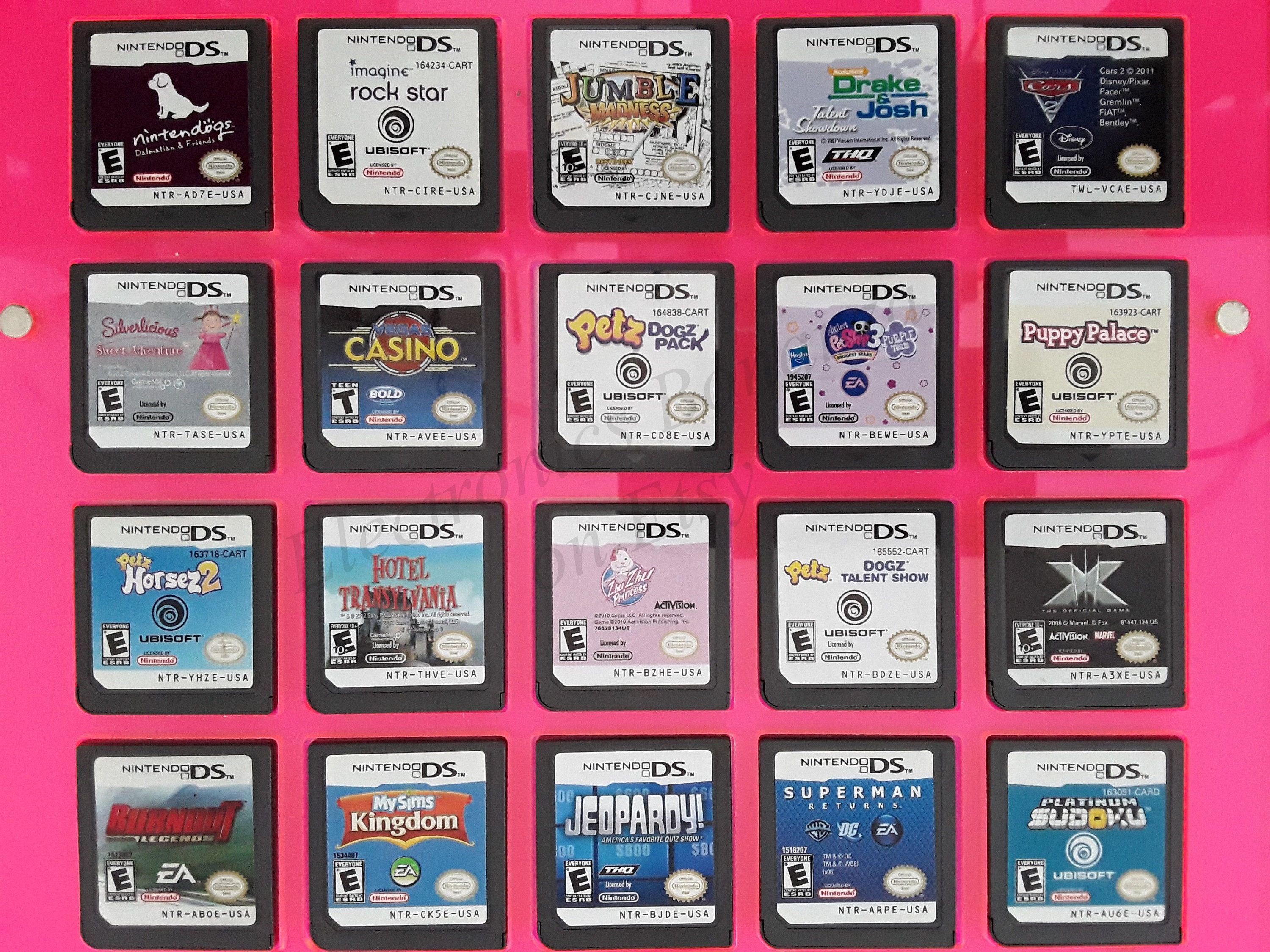 Authentic Nintendo DS Games for DS / Dslite / Dsi / 3DS XL and 2DS