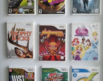 Authentic Nintendo Wii Games - Etsy