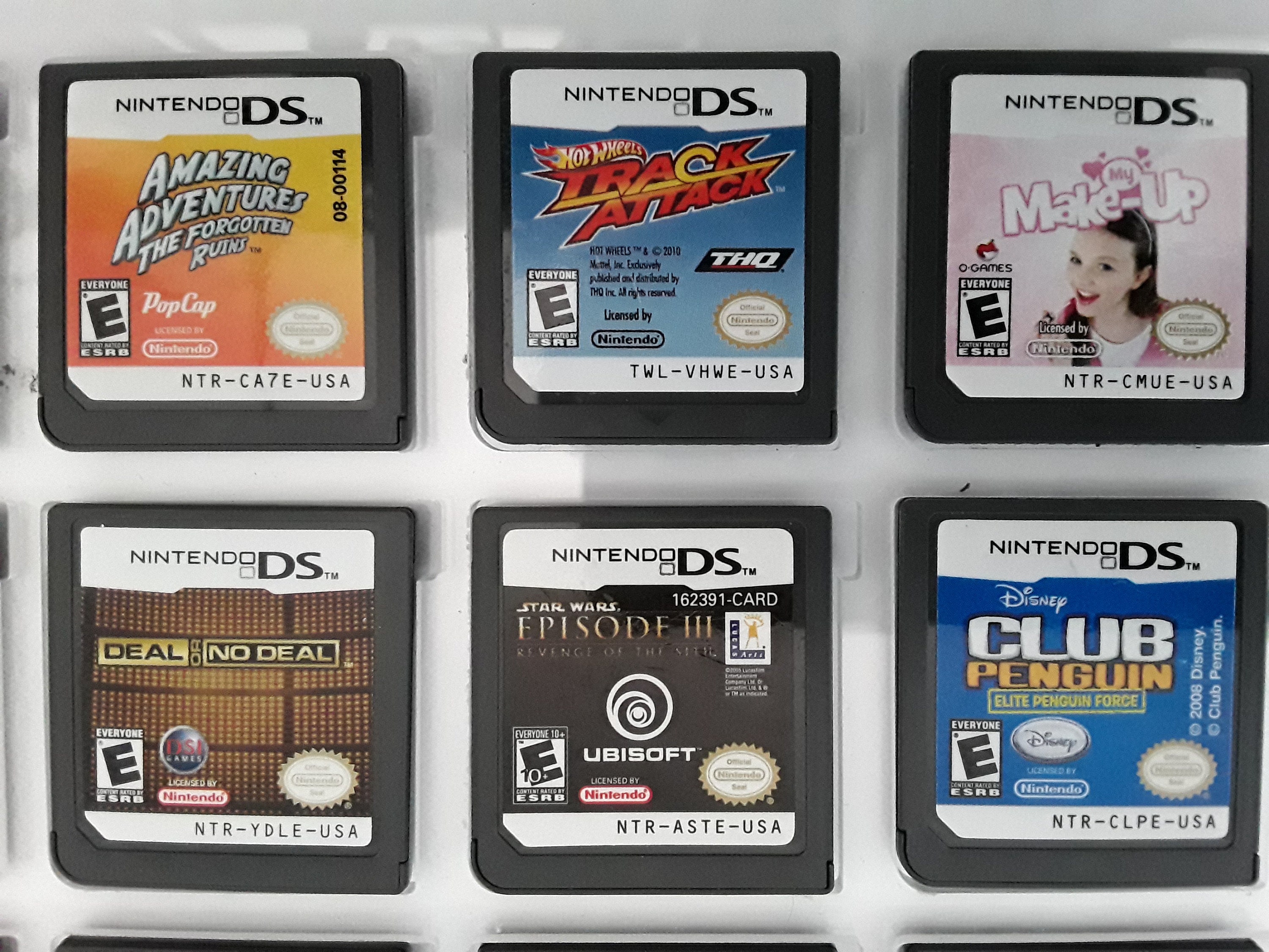 Authentic Nintendo DS Games for DS / Dslite / Dsi / 3DS XL and 2DS