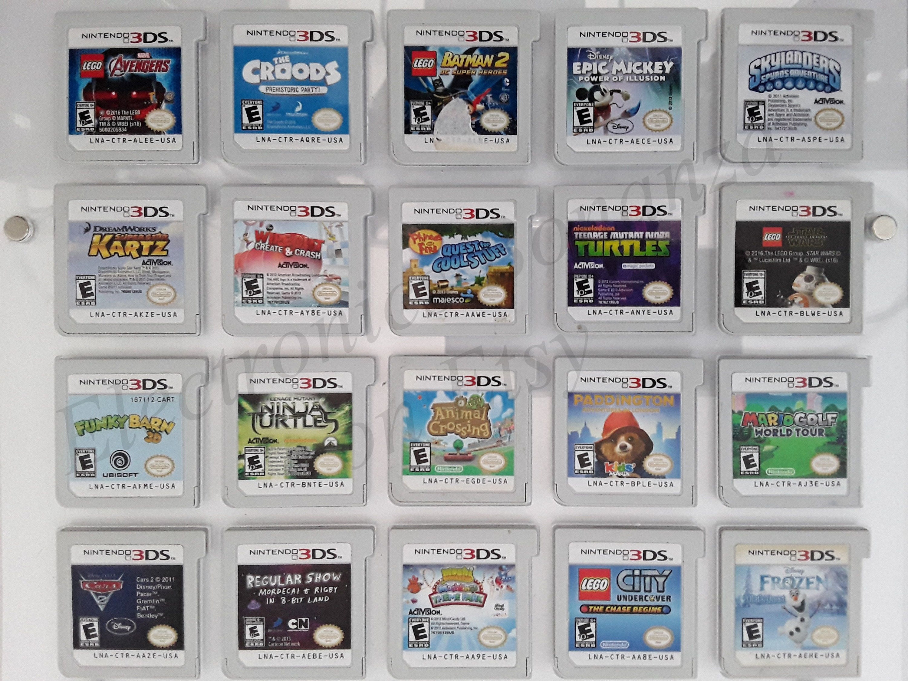 Authentic Nintendo 3DS Games - Etsy