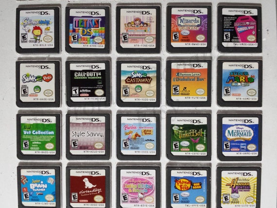 Authentic Nintendo DS Games for DS / Dslite / Dsi / 3DS XL and 2DS