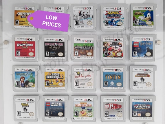 Authentic Nintendo 3DS Games - Etsy