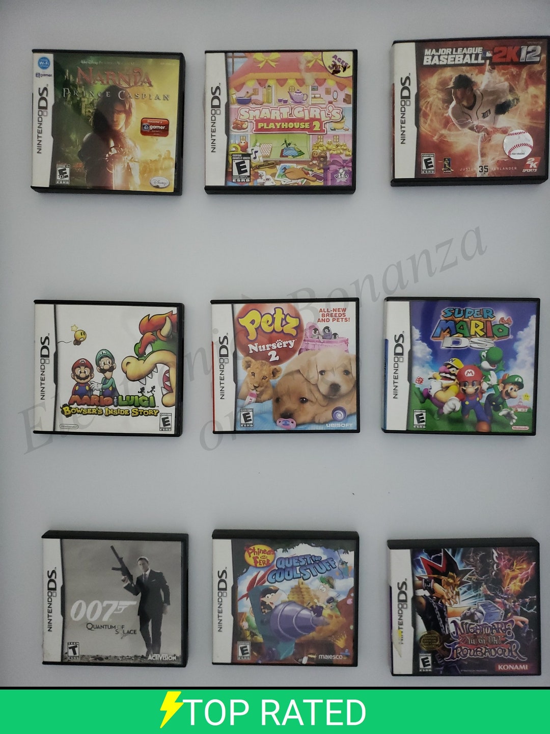 Authentic Nintendo DS Games for DS Dslite Dsi 3DS XL and 2DS