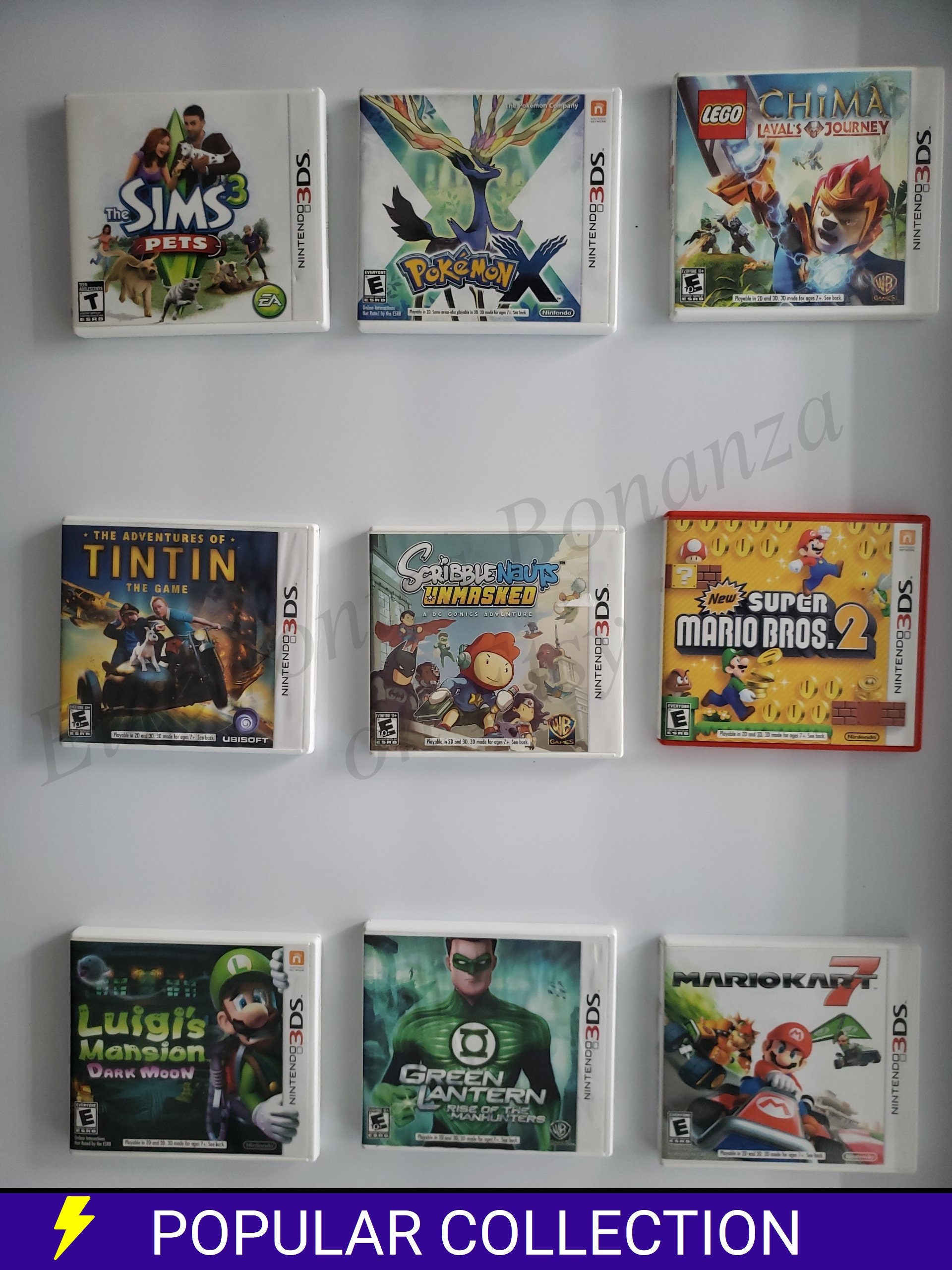 Authentic Nintendo 3DS Games - Etsy