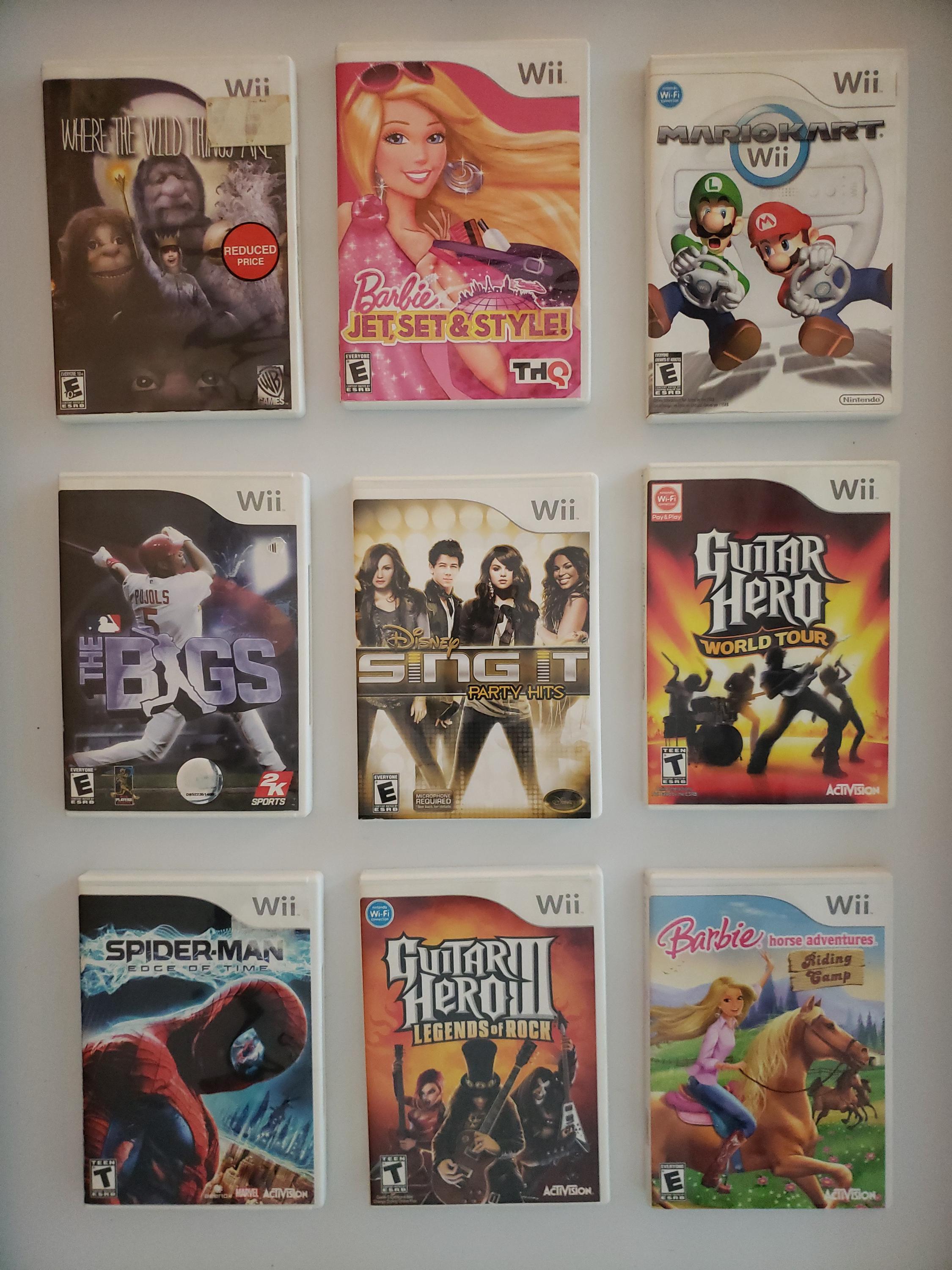 Authentic Wii Games - Etsy
