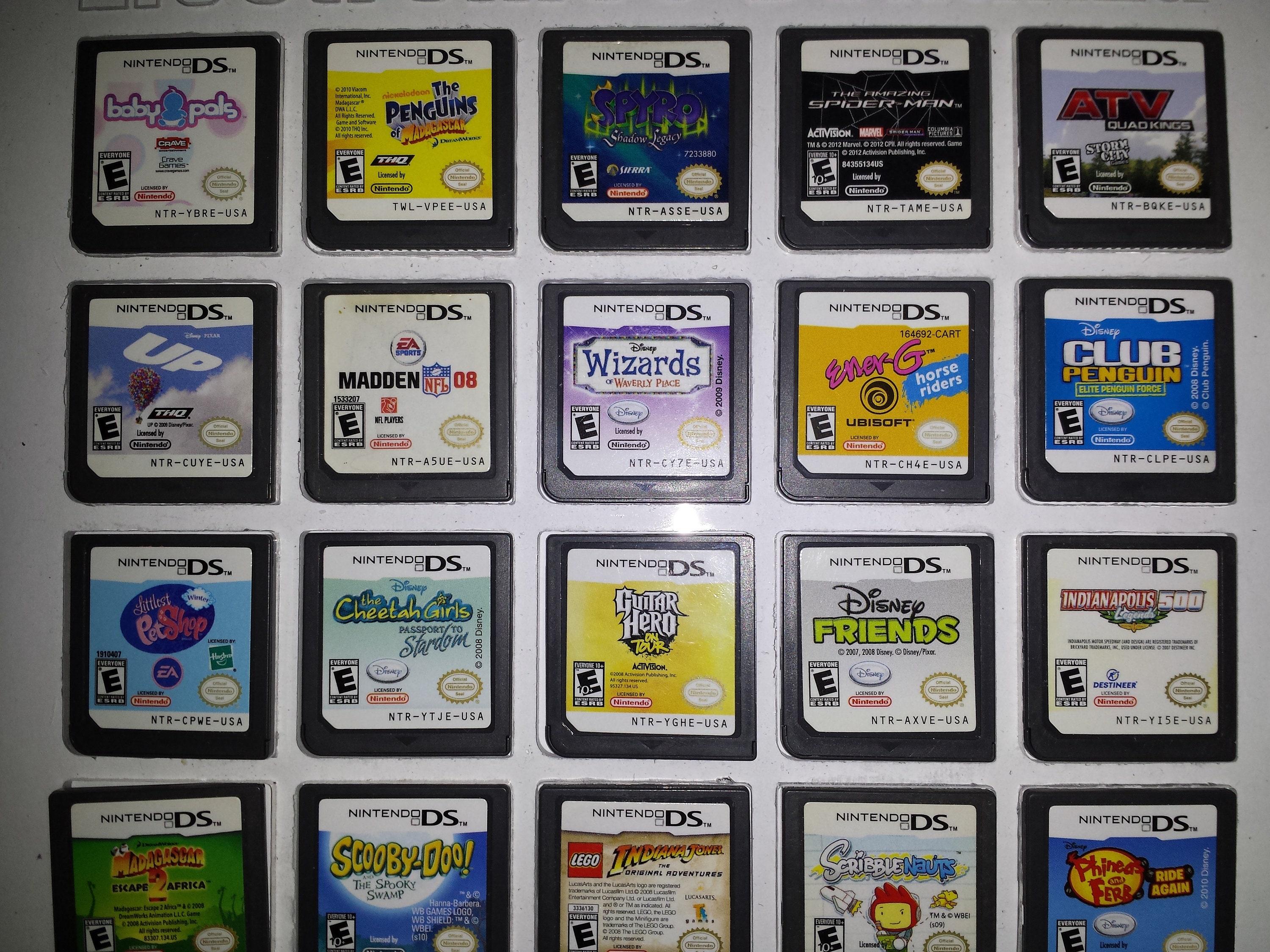 Authentic Nintendo DS Games for DS / Dslite / Dsi / 3DS XL and 2DS