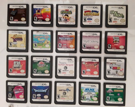 Jeux Nintendo DS authentiques pour DS / DSLite / DSi / 3DS XL et