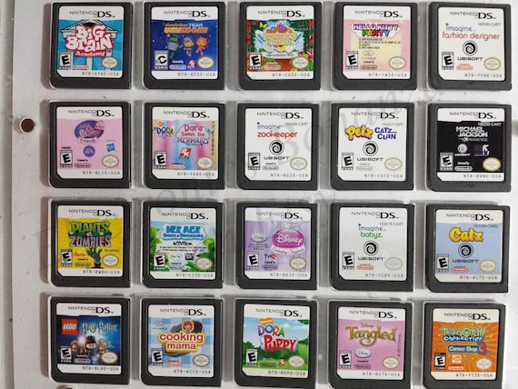 Authentic Nintendo DS Games for DS / Dslite / Dsi / 3DS XL and 2DS